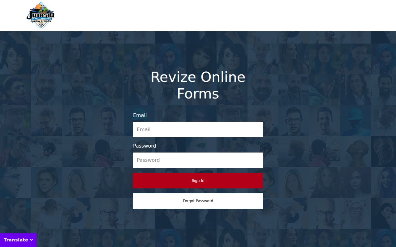 Juneau County court records online request entry
